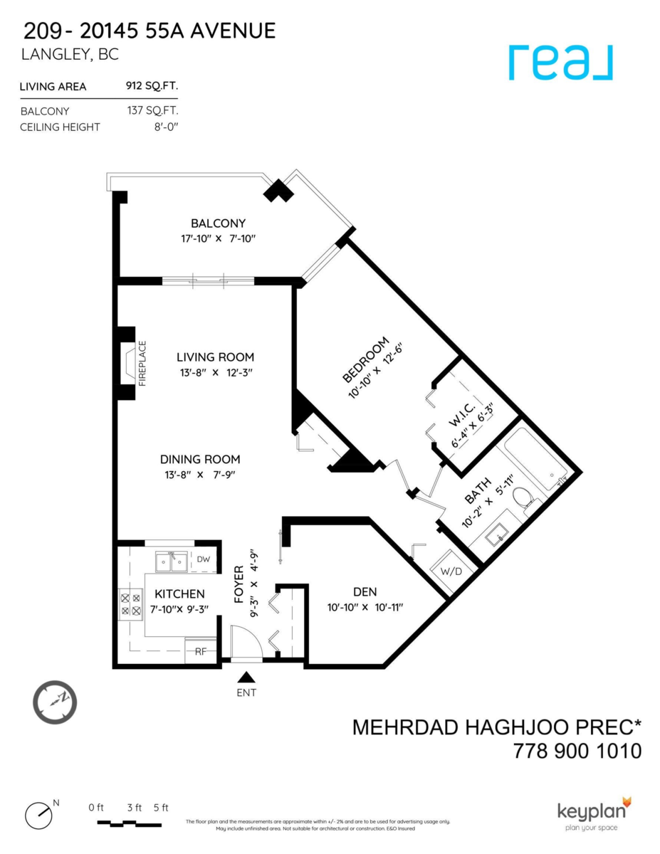 Bedroom 4 Photo of 209 20145 55a Avenue, Langley, BC