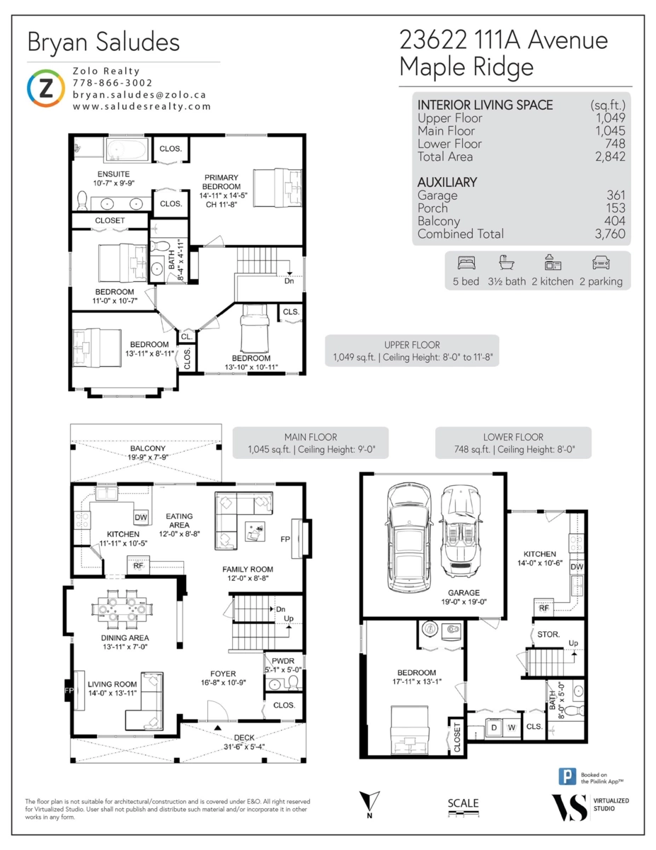 Outdoor Patio Photo of 23622 111a Avenue, Maple Ridge, BC