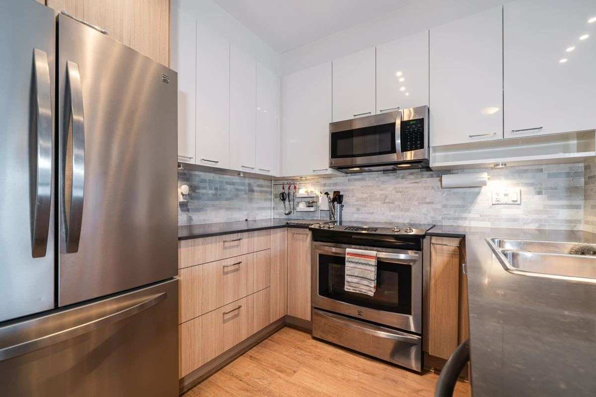 Kitchen Photo of 409 210 Lebleu Street, Coquitlam, BC