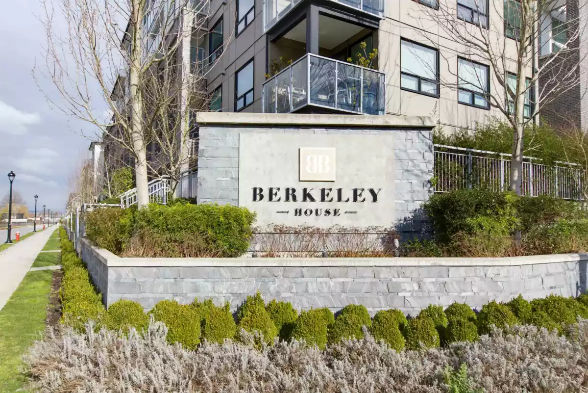 Exterior Rear Photo of 422 9213 Odlin Road, Richmond, BC