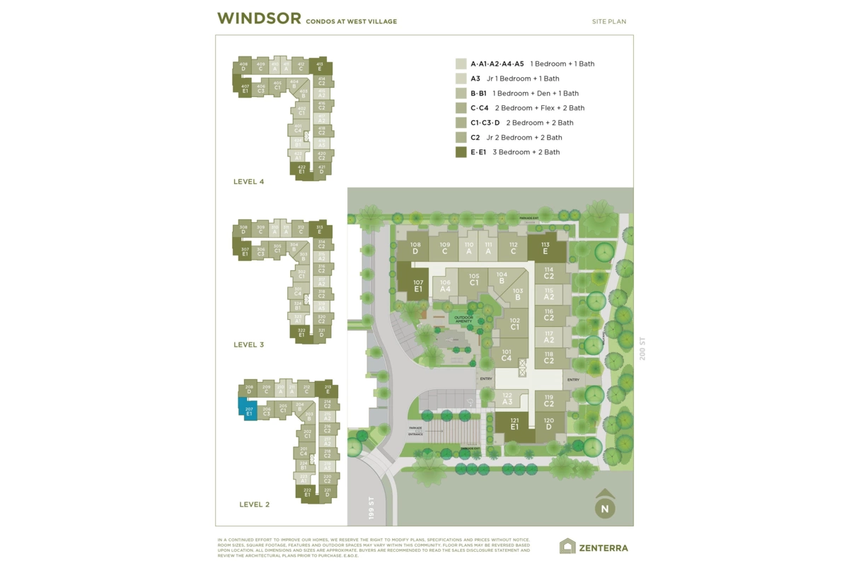 Swimming Pool Photo of 207 19935 75a Avenue, Langley, BC