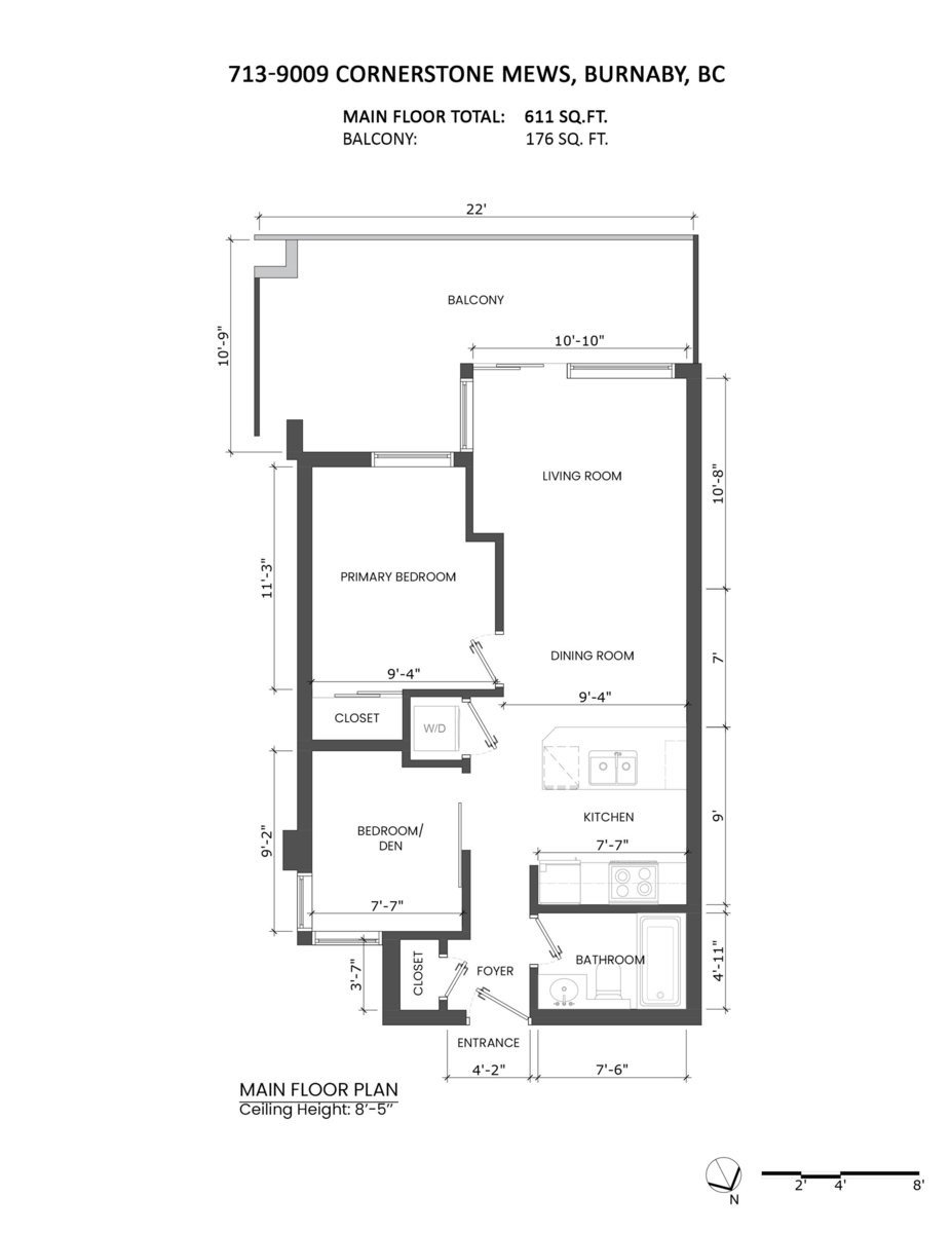 Mudroom Photo of 713 9009 Cornerstone Mews, Burnaby, BC