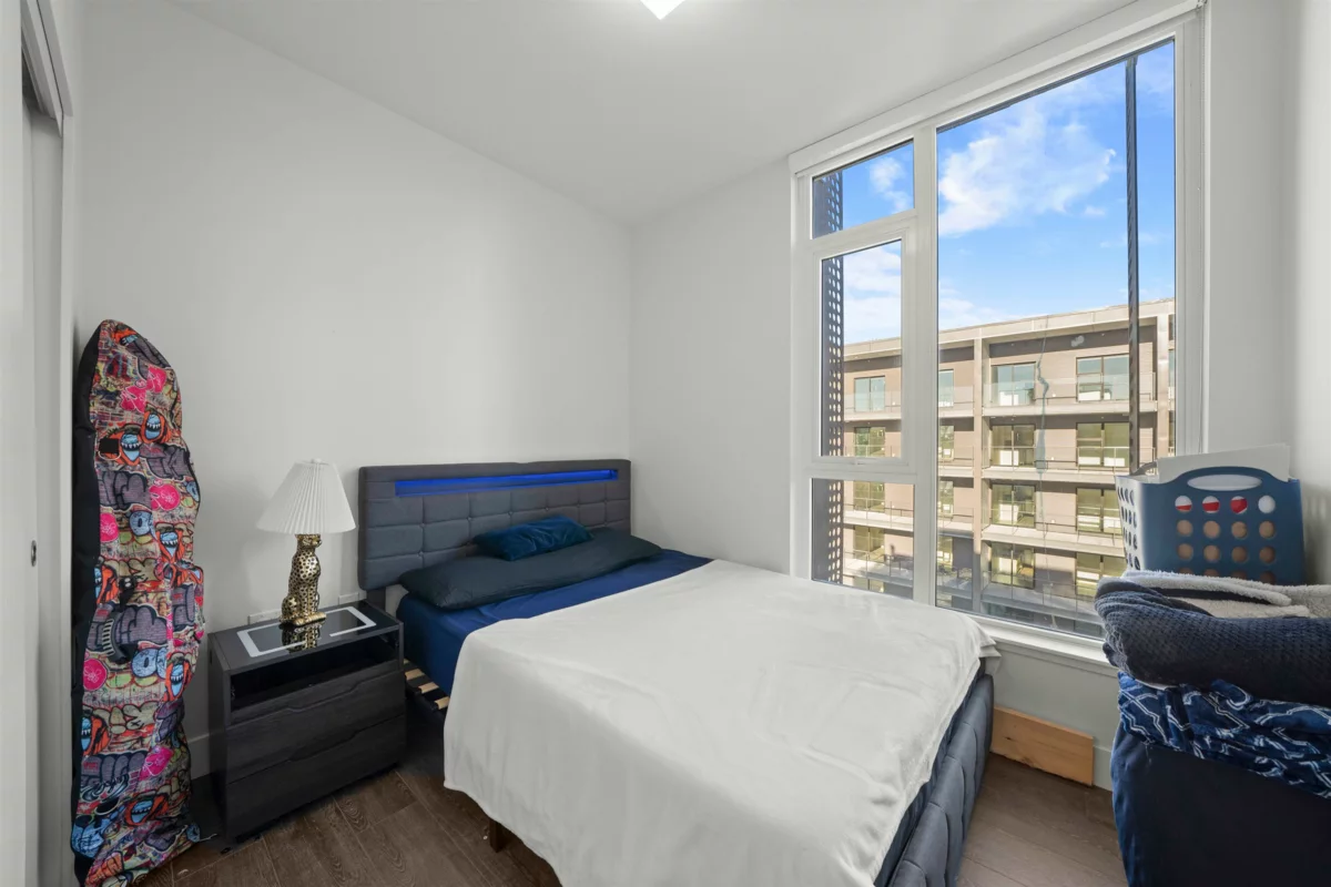 Bedroom 4 Photo of 609 3438 Sawmill Crescent, Vancouver, BC