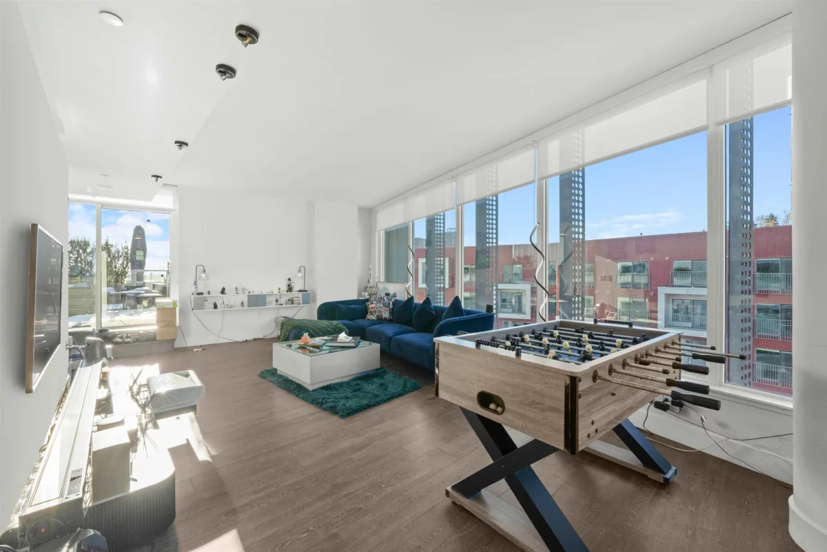 Living Room Photo of 609 3438 Sawmill Crescent, Vancouver, BC