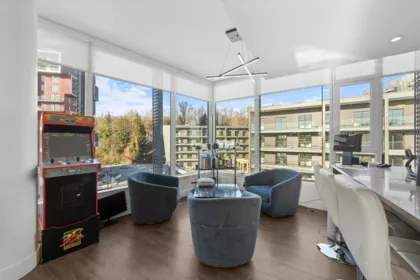 Kitchen Photo of 609 3438 Sawmill Crescent, Vancouver, BC