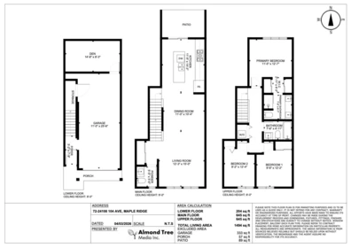 Entry Foyer Photo of 72 24108 104 Avenue, Maple Ridge, BC
