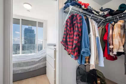 Walk-In Closet Photo of 3205 567 Clarke Road, Coquitlam, BC