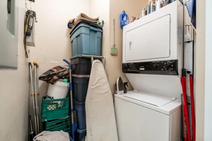 Laundry Room Photo of 306 6688 Burlington Avenue, Burnaby, BC