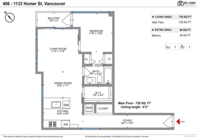 Swimming Pool Photo of 406 1133 Homer Street, Vancouver, BC