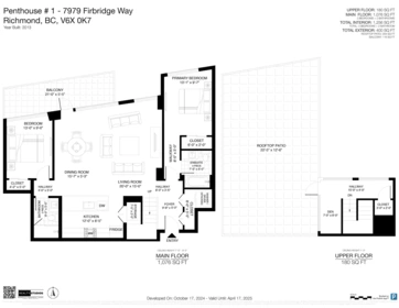 Primary Bathroom Photo of 1801 7979 Firbridge Way, Richmond, BC