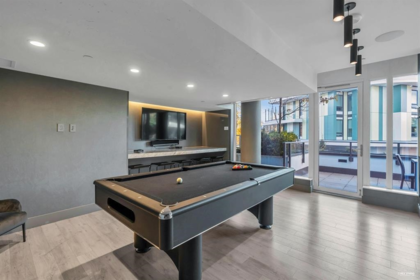 Aerial View of 2407 8189 Cambie Street, Vancouver, BC