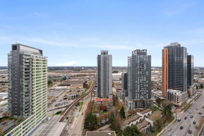Outdoor Patio Photo of 2407 8189 Cambie Street, Vancouver, BC
