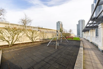 Aerial View of 1902 9888 Cameron Street, Burnaby, BC