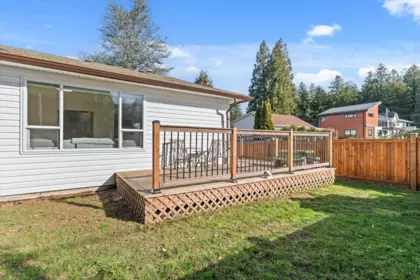 Aerial View of 6111 Dundee Place, Chilliwack, BC