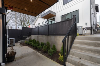 Outdoor Deck Photo of 1 3506 E Pender Street, Vancouver, BC