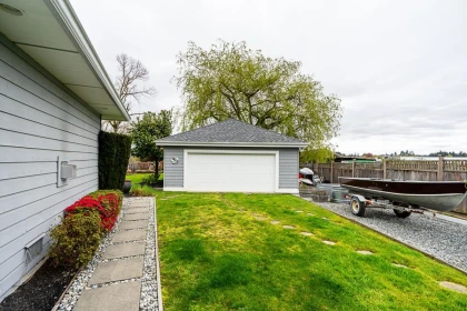 Aerial View of 15464 60a Avenue, Surrey, BC