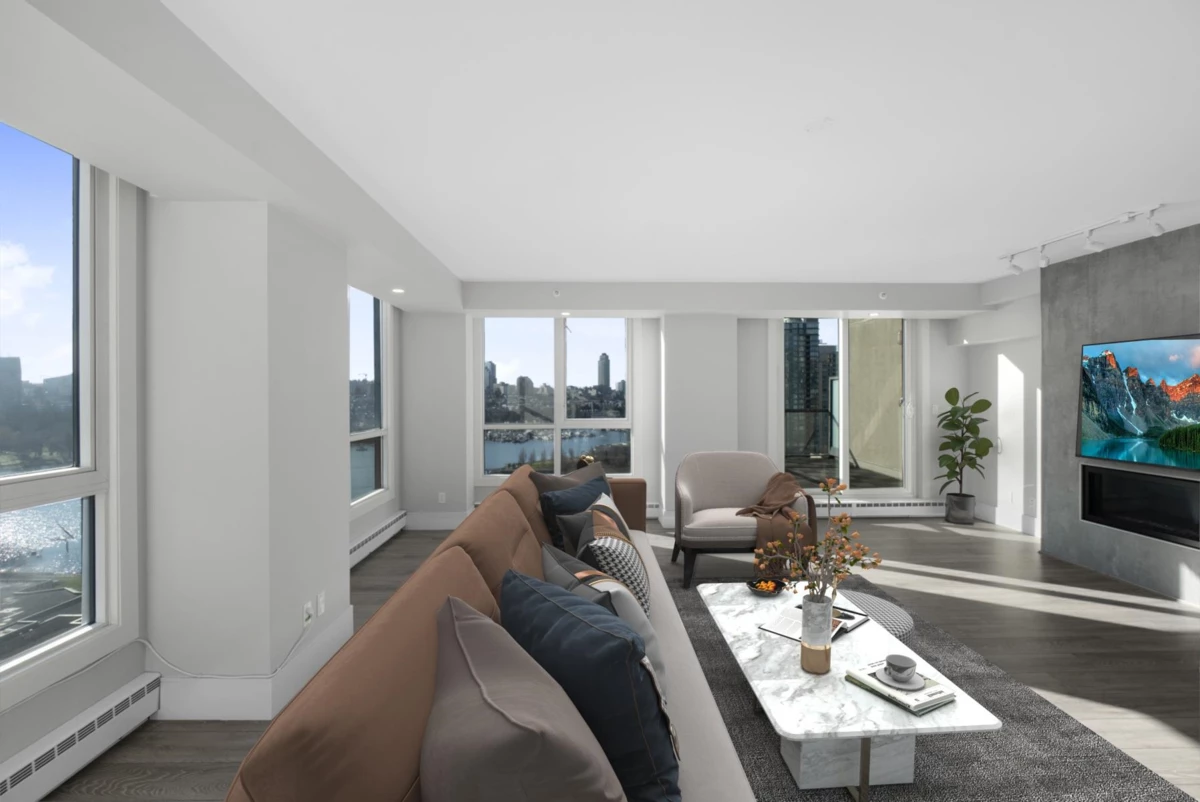Dining Area Photo of 18A 199 Drake Street, Vancouver, BC