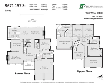 Entry Foyer Photo of 9671 157 Street, Surrey, BC