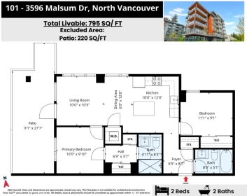 Neighborhood Park Photo Near 101 3596 Malsum Drive, North Vancouver, BC