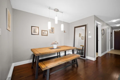 Kitchen Island Photo of 708 888 Homer Street, Vancouver, BC
