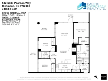 Front Yard Photo of 512 6833 Pearson Way, Richmond, BC