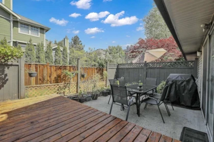 Backyard Photo of 21 2561 Runnel Drive, Coquitlam, BC