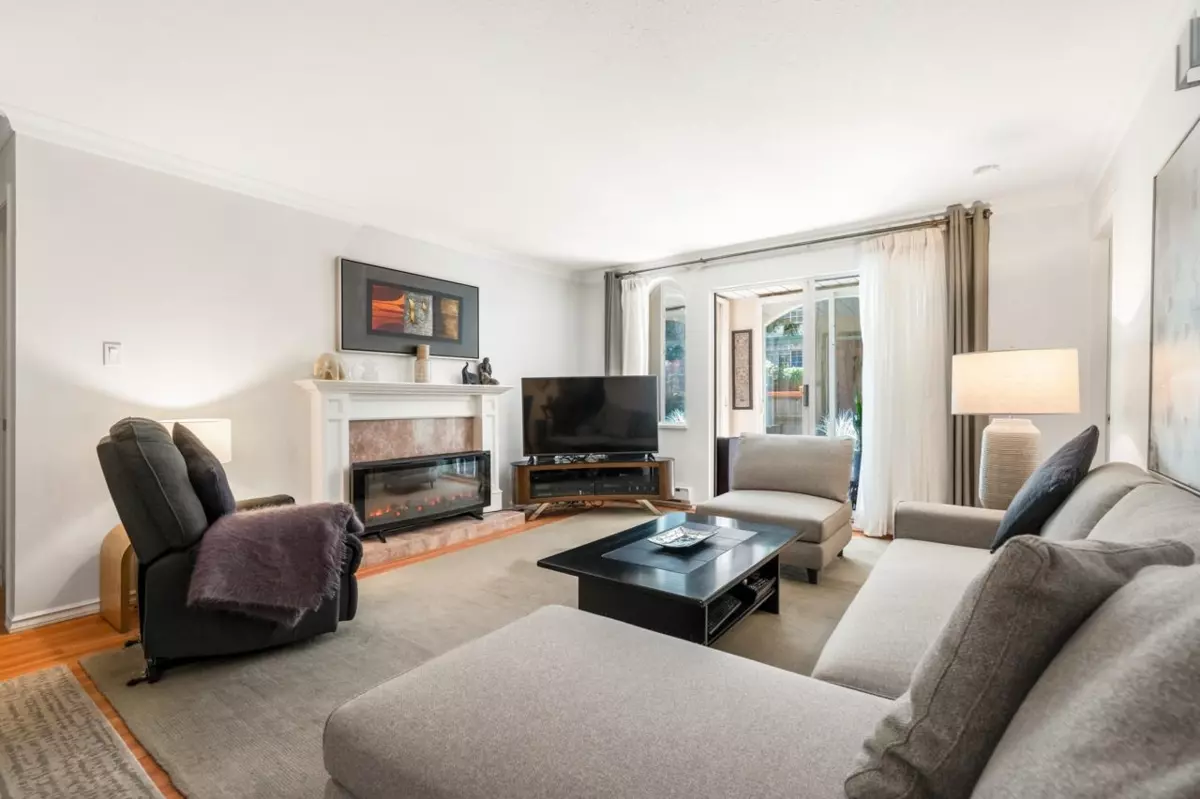 Living Room Photo of 105 1447 Best Street, White Rock, BC