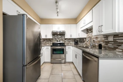 Kitchen Island Photo of 105 1447 Best Street, White Rock, BC