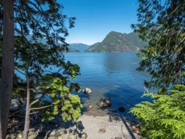 Aerial View of 107 Witherby Road, Gibsons, BC