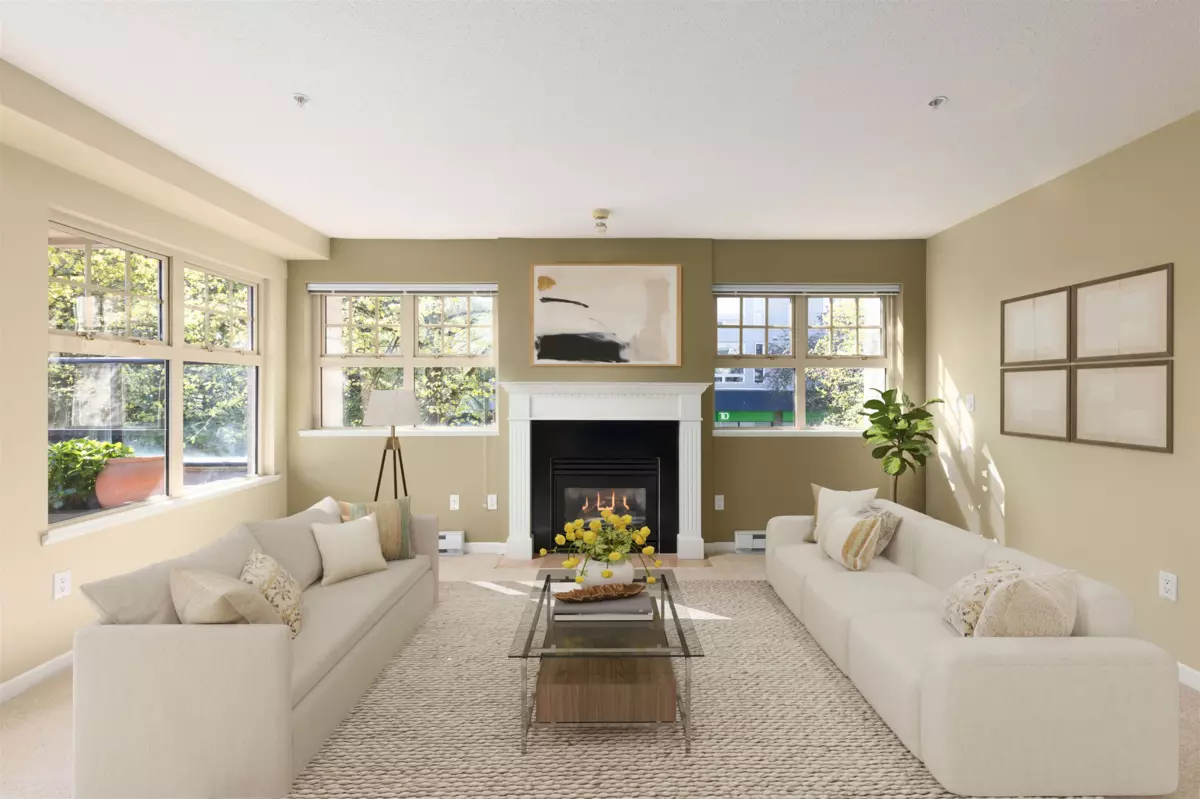Living Room Photo of 201 3595 W 26th Avenue, Vancouver, BC