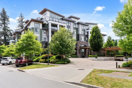 Aerial View of 103 45510 Market Way, Chilliwack, BC