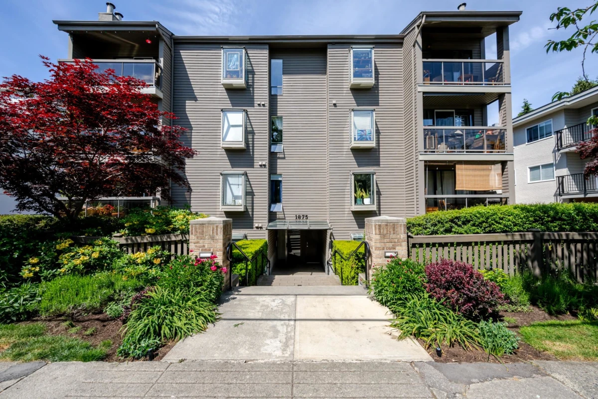 Exterior Rear Photo of 101 1875 W 8th Avenue, Vancouver, BC