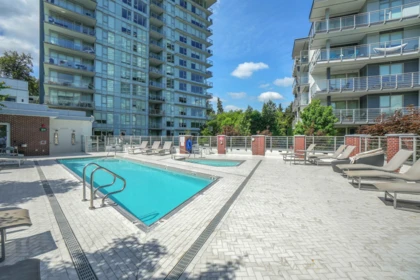 Swimming Pool Photo of 2106 305 Morrissey Road, Port Moody, BC