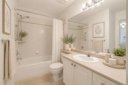 Guest Bathroom Photo of 411 14885 100 Avenue, Surrey, BC