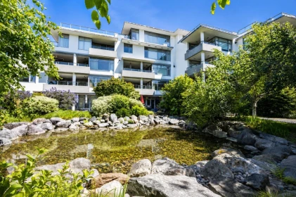 Outdoor Deck Photo of 107 6015 Iona Drive, Vancouver, BC