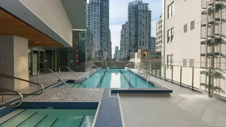 Basement Recreation Room Photo of 4007 777 Richards Street, Vancouver, BC
