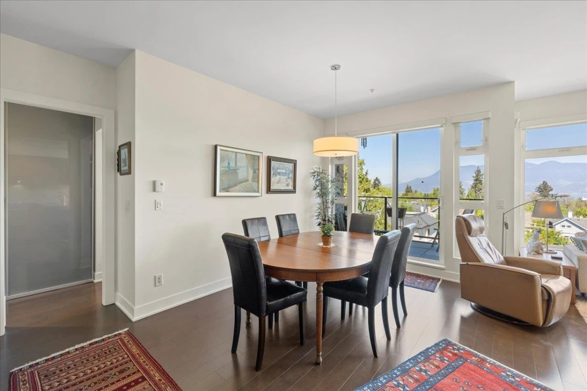 Dining Area Photo of 404 4463 W 10th Avenue, Vancouver, BC