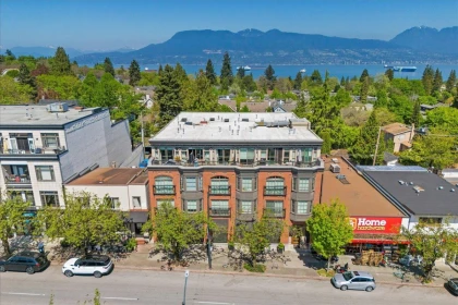 Outdoor Patio Photo of 404 4463 W 10th Avenue, Vancouver, BC
