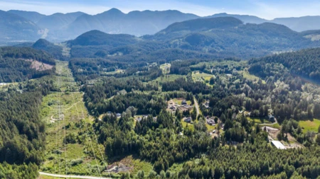 Aerial View of 13091 Sabo Street, Mission, BC