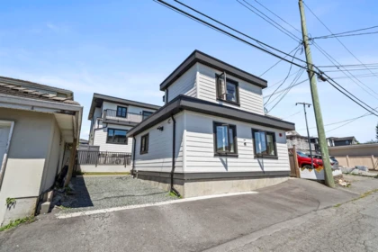 Aerial View of 742 E 58th Avenue, Vancouver, BC