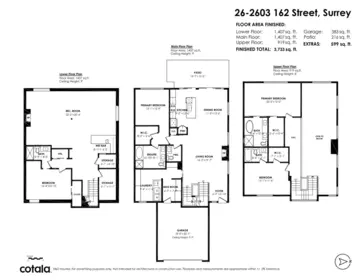 Kitchen Island Photo of 26 2603 162 Street, Surrey, BC