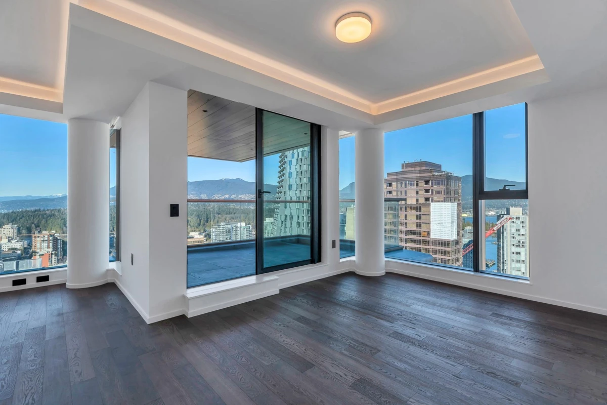 Dining Area Photo of 2402 1482 Robson Street, Vancouver, BC