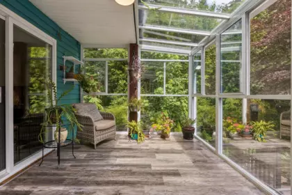 Aerial View of 1501 Ostler Court, North Vancouver, BC