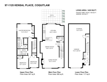 Entry Foyer Photo of 97 1125 Kensal Place, Coquitlam, BC