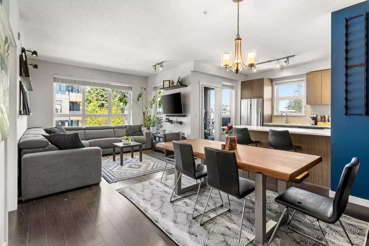 Living Room Photo of 502 9168 Slopes Mews, Burnaby, BC