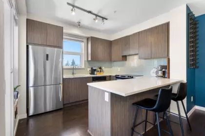 Breakfast Nook Photo of 502 9168 Slopes Mews, Burnaby, BC