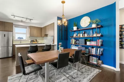 Kitchen Island Photo of 502 9168 Slopes Mews, Burnaby, BC