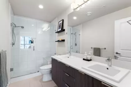 Powder Room Photo of 502 9168 Slopes Mews, Burnaby, BC