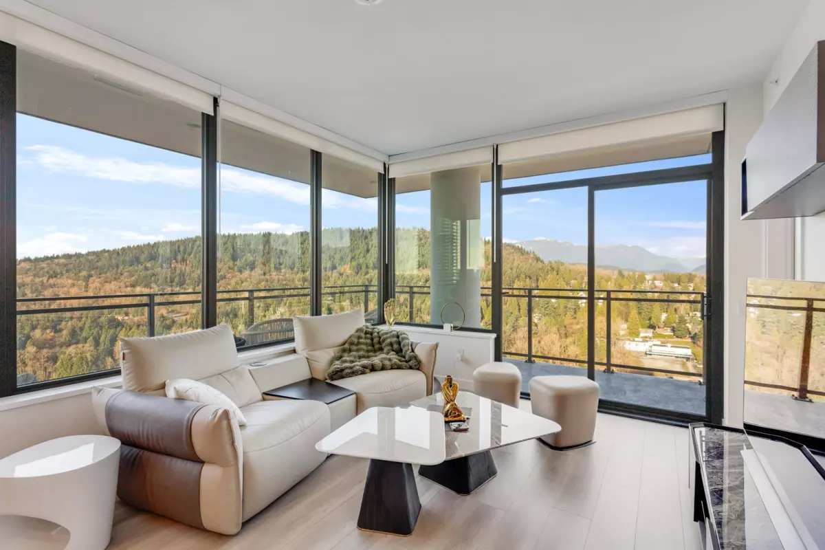 Living Room Photo of 2605 626 Claremont Street, Coquitlam, BC