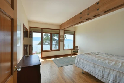Aerial View of 11579 Sunshine Coast Highway, Halfmoon Bay, BC